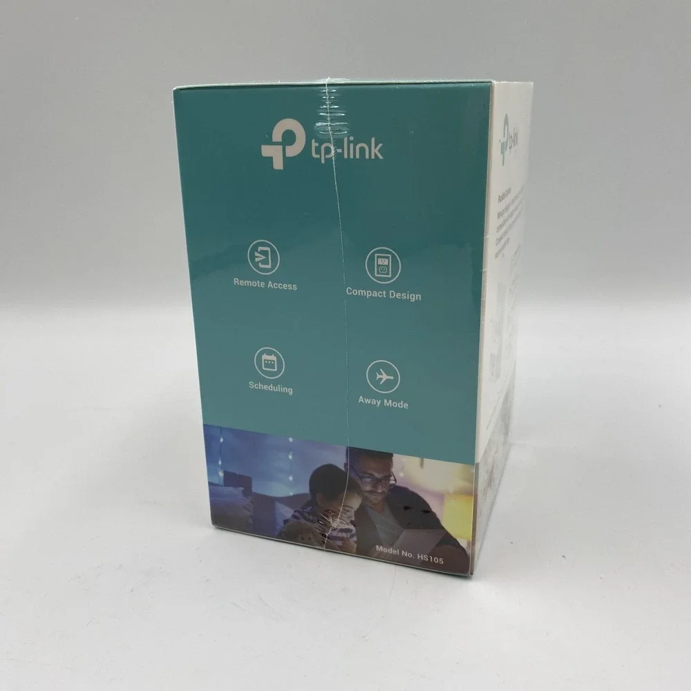 TP-Link Kasa Smart Wi-Fi Plug Mini HS105 Works with Alexa Google Assistant White